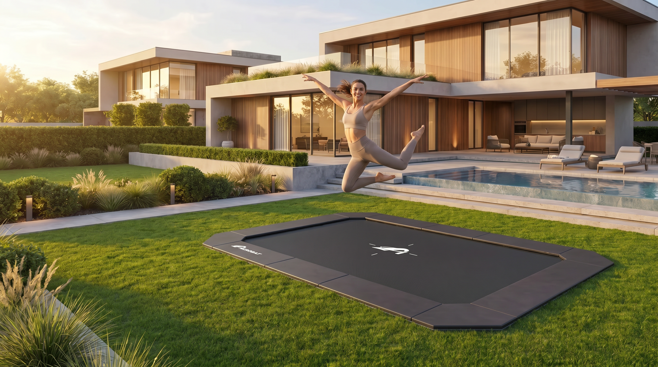 More than a trampoline. Part of your home.